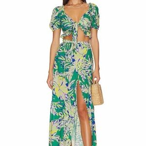 Maaji Green and Yellow Set